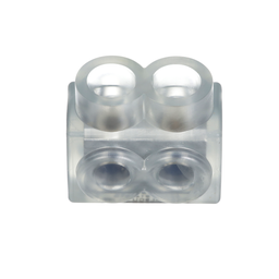 Pan-Lug™ PCSB2/0-2S-6 Multi-Tap Mech Con, Single Sided, 2/0, Tin Plt Al, PK6