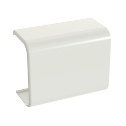 Surface Raceway, LD10 Coupler Fitting, Low Voltage, Off White
