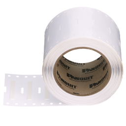H050X025H1T Heatshrink, PO, White, Mil Grade, 2000 Lbls, 0.25"x0.5"