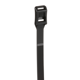 Hyper-V™ HV9150-C0 Hyper-V Cable Tie, Black, UV PA6.6, 20.7"L, 160lb, PK100