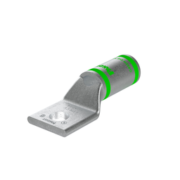 Pan-Lug™ LCA1-14-E Comp. Lug, 1, Tin Plt Copper, Strt, One 1/4" Stud, PK20