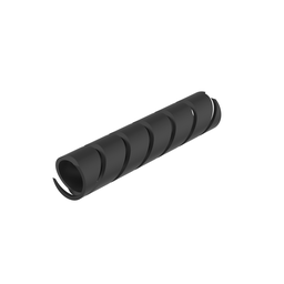 T62F-C0 Spiral Wrap, Black, UV PE, 0.5" Min Dia., PK1