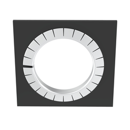 GEE99FR-CY Slotted Grommet, Natural, FR PE, 0.09" Max Panel, PK1
