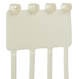 Dome-Top® B4M2S-TL Barb Marker Tie, PA6.6, 8"L, 50lb, PK250