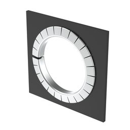 GEE99FR-CY Slotted Grommet, Natural, FR PE, 0.09" Max Panel, PK1