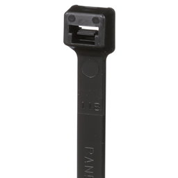 Pan-Ty® PLT2H-TL300 Cable Tie, Black, High Heat UV PA6.6, 8.1"L, 120lb, PK250