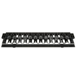 NetManager™ Horizontal Single-Sided Manager, 1RU, 3.7 in. Depth