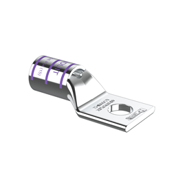 Pan-Lug™ LCAX4/0-12-X Comp. Lug, 4/0, Flex, Tin Plt Copper, One 0.5" Stud, PK10