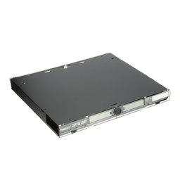 Opticom® Rack Mount Enclosure, Black, 1 RU, 3 FAP/Cassette Slots