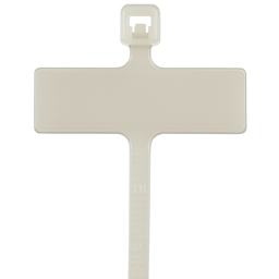 Pan-Ty® PLM2M-M Write-On Cable Tie, PA6.6, 8"L, 18lb, PK1000