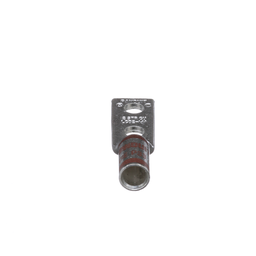 Pan-Lug™ LCD2-14A-Q Comp. Lug, 2, Tin Plt Copper, Strt, Two 1/4" Stud, PK25