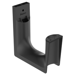 StrongHold™ JP4W-X20 J-Hook System, Black, PA 6.6/Metal, Wall Mount, 4", PK10