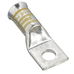 Pan-Lug™ LCAF4/0-12-X Comp. Lug, 4/0, Flare, Tin Plt Copper, Strt, One 1/2" Stud