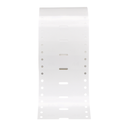 H075X034H1T Heatshrink, PO, White, Mil Grade, 1000 Lbls, TT, 0.34"x0.75"