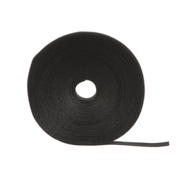 Tak-Ty® Hook and Loop Cable Strip Tie, Black