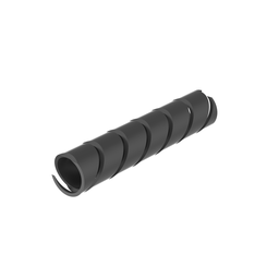 T50N-C0 Spiral Wrap, Black, UV PA 6.6, 0.375" Min Dia., 100' Roll, PK1