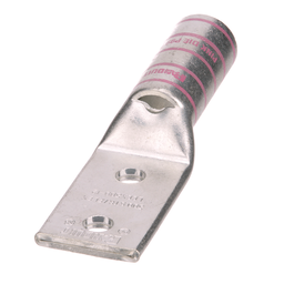 Pan-Lug™ LCCX500-12-6 Comp Lug, 500 kcmil, Flex, Tin Plt Copper, Two 1/2" Stud
