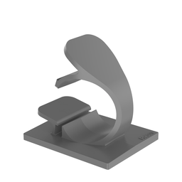 LWC50-A-T14 Wire Clip, Gray, PA 6.6, Rubber Adh., 1.26x1", PK200