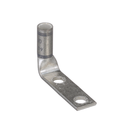 Cu,CompLug,2H,#4-#3A,#2A, 1/4S,90°,PK50