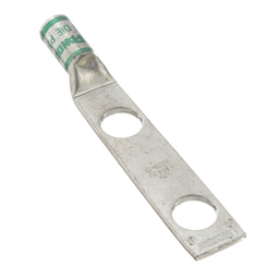 CuLugSBW,2Hole,#1AWG,1/2Stud,1.75PKG20