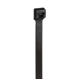 Pan-Ty® PLT8H-C30 Cable Tie, Black, High Heat PA6.6, 30.6"L, 175lb, PK100