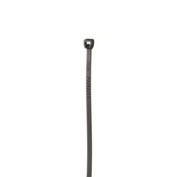 Pan-Ty® PLT.7M-M0 Cable Tie, Black, UV PA6.6, 3.1"L, 18lb, PK1000