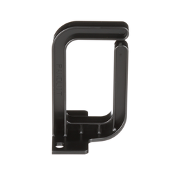 Open-Access™  Vertical D-Ring, 1 RU, Black