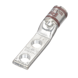 Pan-Lug™ LCDXN2-14A-E Comp. Lug, Flex, Tin Plt Copper, Two .25" Stud, PK20