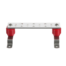 StructuredGround™ GB2B0304TPI-1 Telecom Grd Busbars, 0304, Copper, Tin-Plated