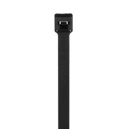 Pan-Ty® PLT8H-C30 Cable Tie, Black, High Heat PA6.6, 30.6"L, 175lb, PK100