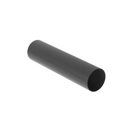 TV105-1.0C20Y Non-Shrink Tubing, Black, PVC, 1" Nom Dia., PK1