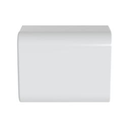 Surface Raceway, LD10 Coupler Fitting, Low Voltage, White