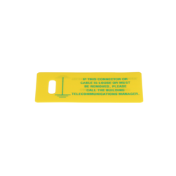 LTYK Label Kit, Poly Cardstock, Green/Yellow, 1.38"x2.75", PK1