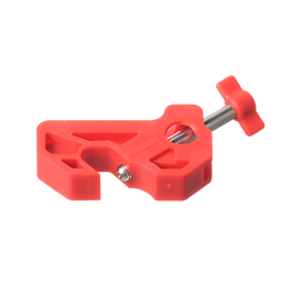 PSL-MCBNT-V Circuit Breaker Lockout no tool, Nylon, Red, 0.4"x1.9", PK5
