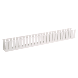 Panduct® NE2X3WH6 Wide Slot Duct, White, Hal-Free PPO, 3.06"x2.14", PK6