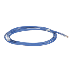 Cat 6 24 AWG UTP Copper Patch Cord, 7 ft, Blue