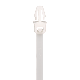 Pan-Ty® PLP1S-M Locking Push Mount Tie, PA6.6, 5.3"L, 50lb, PK1000