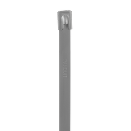 Pan-Steel® MLT6H-LP Cable Tie, SS 304, Heavy, 6" Dia., PK50