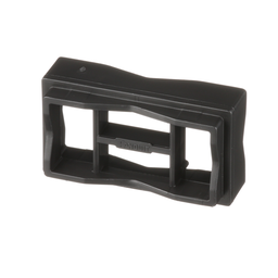 Dura-Ty™ SACS50-T100 Cable Spacer, Black, UV PP, Cable Tie, 2.08x1.16", PK200