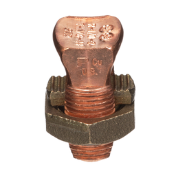 Pan-Lug™ SBC1/0-L Mech Con-Split Bolt, 1/0, Copper, PK50