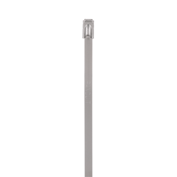 Pan-Steel® MLT4S-D Cable Tie, SS 304, Standard, 4" Dia., PK500