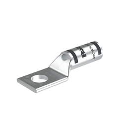 Pan-Lug™ LCA2-56-Q Comp. Lug, 2, Tin Plt Copper, Strt, One 0.31" Stud, PK25