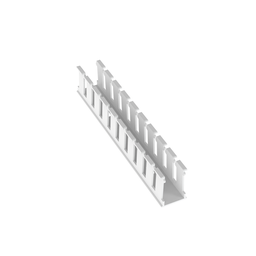 Panduct® NE1X1.5WH6 Wide Slot Duct, White, Hal-Free PPO, 1.62"x1.14", PK6