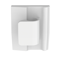 ACC19-A-C Wire Clip, Natural, PA 6.6, Rubber Adh., 0.76x0.63", PK100