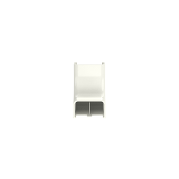 Surface Raceway, LDPH10 Power Rated Inside Corner, Off White