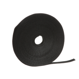 Tak-Ty® Hook and Loop Cable Strip Tie, Black