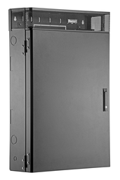 Panduit WME3BL Verticalical Wall Mount Enclosure, 3RU, Black