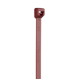 Pan-Ty® PLT2S-C702Y Cable Tie, Maroon, HALAR, Heat and UV, 7.4"L, 50lb, PK100