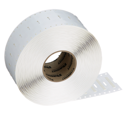 H050X025H1T-B Heatshrink, PO, White, Mil Grade, 10000 Lbls, TT, 0.25"x0.5"