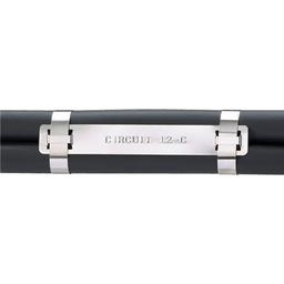 MMP350W38-M316 Marker Plate and Tag, 316 SS, Silver, 3.5"x0.38", PK1000